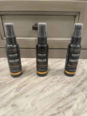 Manscaped Foot Duster Cooling Foot Deodorant Spray - brand new
